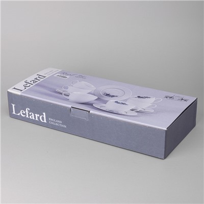 ЧАЙНЫЙ НАБОР LEFARD "ROYAL BLUE" НА 6 ПЕР. 12 ПР. 270 МЛ (КОР=4НАБ.)