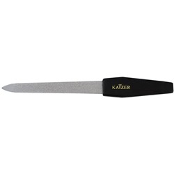 KAIZER Пилка алмазная, цвет черный, soft-touch, 125 мм (3511)