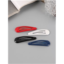 Невидимки для волос «Стиль», набор 12 шт., классика, 5 см, МИКС