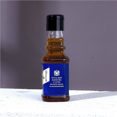 Гель для душа во флаконе виски «Богатства!», 100 мл, аромат пряного виски, HARD LINE