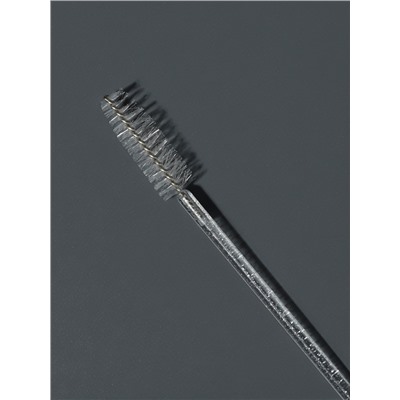 Щёточки для бровей и ресниц, набор - 50 шт., 10 см, белая, прозрачная