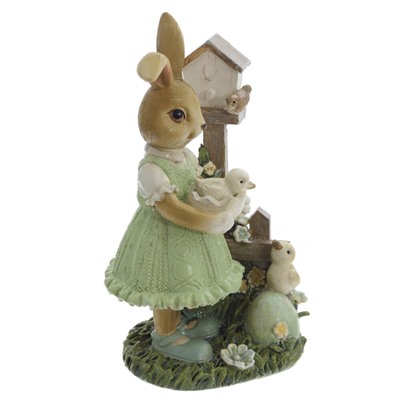 Фигурка декоративная "Зайка", L7,5 W8,5 H15 см