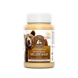 Крем-мазь медвежья, пластик, 100 мл, «Природа кавказского долголетия»