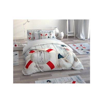 3Д Постельное Белье (2 сп. ЕВРО) 3D DIGITAL %100 COTTON - Le Jardin D'OR