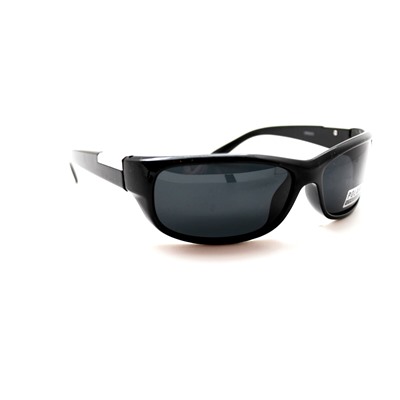 Поляризационные мужские 2019 - спорт Polarized 3010 черный глянец