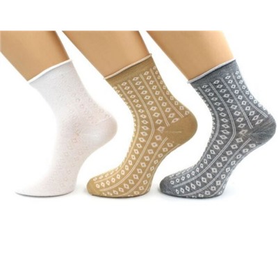 Носки женские х\б, Hobby, нжэ229-31 оптом