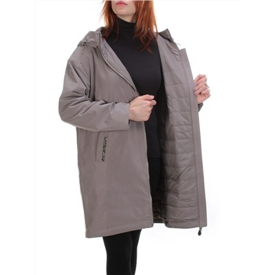 2122 BEIGE Куртка демисезонная женская Parten (50 гр. синтепон)