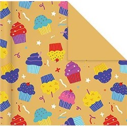 Упаковочная бумага «Donut Dazzle» 1 рулон, 50*70 см