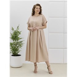 Женское платье Скарлет ПЛ-417 / бежевый
