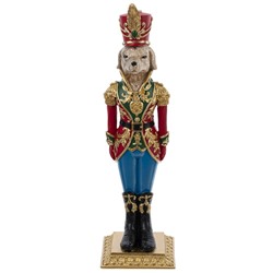 GAEM Фигурка декоративная "Солдатик-собака", L9 W9 H32 см