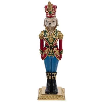 GAEM Фигурка декоративная "Солдатик-собака", L9 W9 H32 см