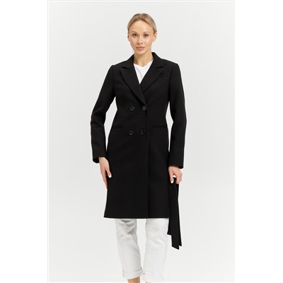 Пальто женское демисезонное 27420 (черный)