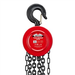 Таль цепная, 2 т, H подъема 2.5 м, расстояние между крюками 380 мм Matrix