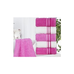 Махровые Лицевые Полотенца 50x85 см 6 шт/уп Vorteks Perde Pembe
