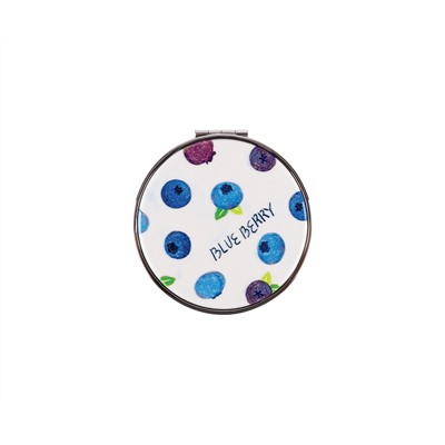 Зеркальце карманное складное MESHU "Blueberry"