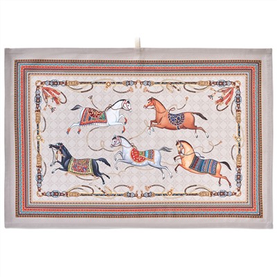 НАБОР ПОЛОТЕНЕЦ  2ШТ "PASSAGE",40Х60СМ, 100% ХЛОПОК,КАПУЧИНО,ТВИЛ