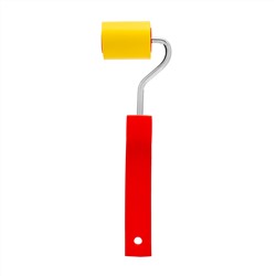 Валик прижимной резиновый с ручкой, 40 мм, D ручки 6 мм MTX