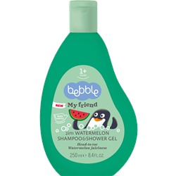 BULGARIA BEBBLE Шампунь и Гель 2 в 1 с ароматом АРБУЗА 250 мл
