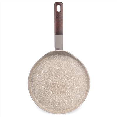 СКОВОРОДА БЛИННАЯ С АНТИПРИГАРНЫМ ПОКРЫТИЕМ PFLUON MARBLE, 24*4,3 СМ