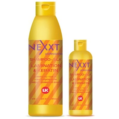 NEXXT Шампунь-шелк ламинирование и кератирование волос 250 мл