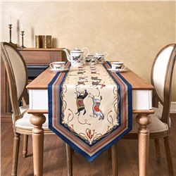 ДОРОЖКА НА СТОЛ "PASSAGE", 45Х215СМ, БЕЖЕВЫЙ, 100% ХЛОПОК,ТВИЛ