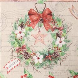 Скатерть новогодняя «Этель. Новогоднее настроение», 147×180 см,100% хлопок, саржа 190 г/м², с ГМВО