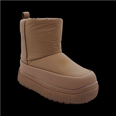 Дутики Q860-3 коричневые