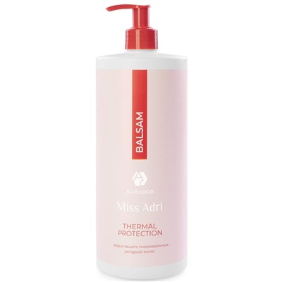 ADRICOCO Бальзам 1000 мл THERMAL PROTECTION Термозащитный для волос