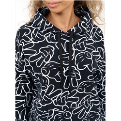 932 Худи Микки чёрный Свт