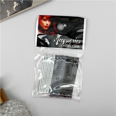 Невидимка для волос «Классика», набор 24 шт., 5 см, МИКС