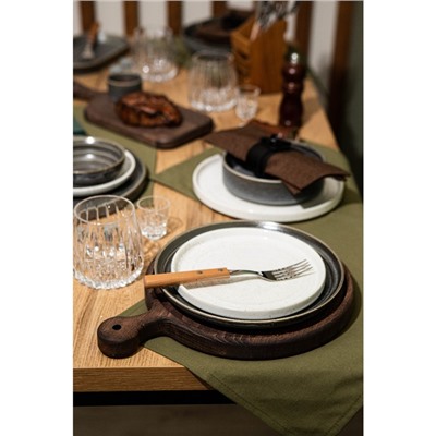 Десертная тарелка Magistro Urban, d=18.2 см, фарфор, белая