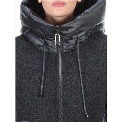 D6816 DARK GREEN Куртка зимняя женская  KARERSITER (200 гр. холлофайбера)