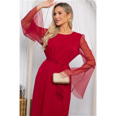 Платье вечернее Милания (красное) П14455-39М