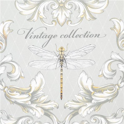 Полотенце "Этель"Vintage collection 40х73 см, 100% хлопок, саржа 190 гр/м2