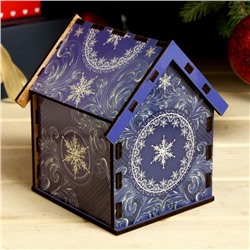 Чайный домик новогодний «Снегири», 10.5×9.5×12 см