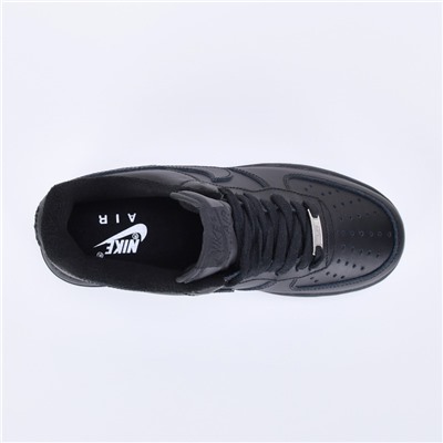 Зимние кроссовки Nike Air Force 1 Black арт w680-1