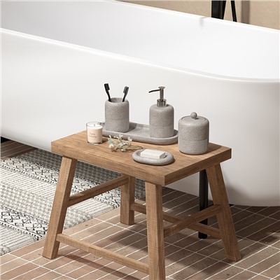 Подставка для ванных принадлежностей Loup, темно-серая