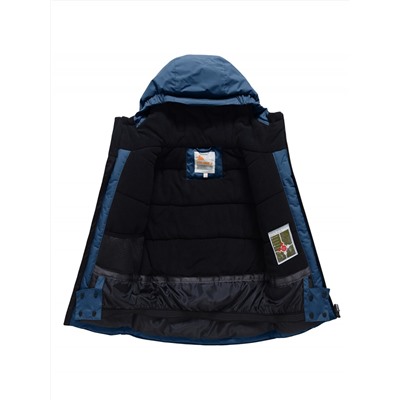 Горнолыжный костюм зимний для мальчика темно-синего цвета 9517TS