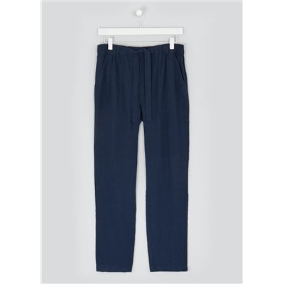 Tapered Linen Trousers