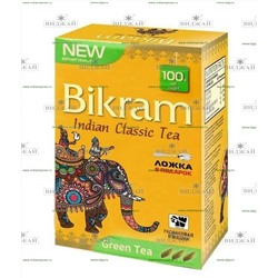 Чай зелёный листовой индийский "Bikram"