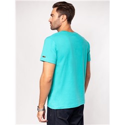 Футболка мужская цвета морской волны