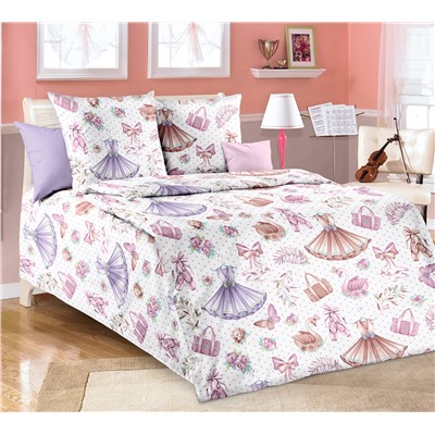 Ткань перкаль Детский / Балерина 1