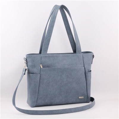 Сумка 1104 македония джинс ФОРМАТ "А4" ХИТ продаж