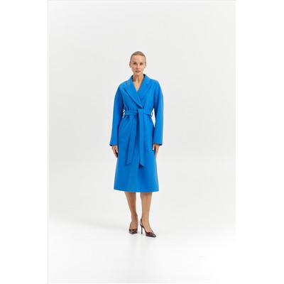 Пальто женское демисезонное 26820 (электрик)