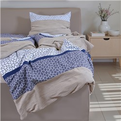 Постельное бельё 2 сп Экономь и Я 175*225см, 175*225см, 50*70см-2шт, 60г/м2, микрофибра