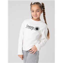 Лонгслив детский "Хэппи" экрю