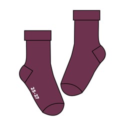 Носки махровые для девочки