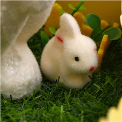 Пасхальный декор «Зайчик на травке» 24×19×23 см