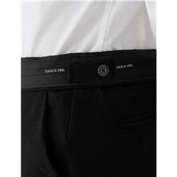 Girls' Skinny Leg Belted School Trousers (2-18 Yrs)
