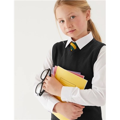 Unisex Cotton Rich School Tank Top (3-16 Yrs)